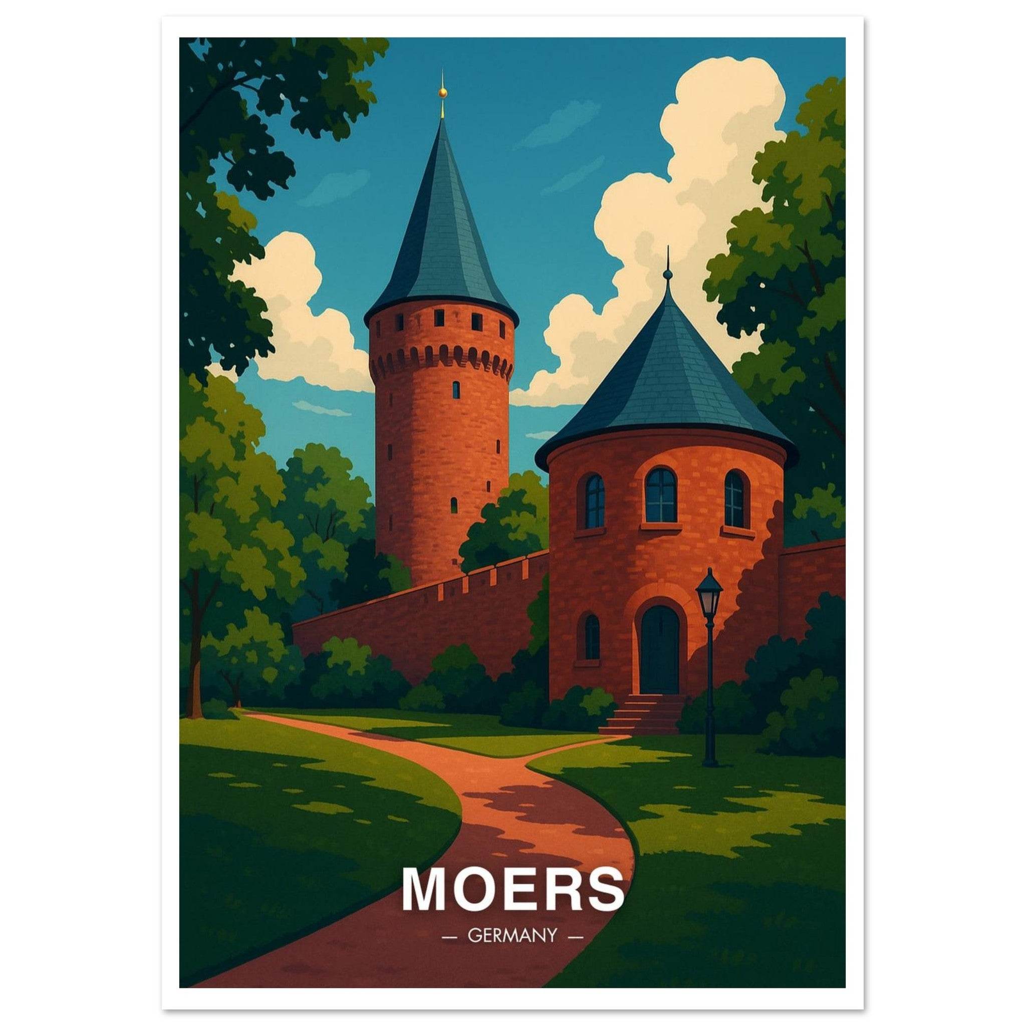 Moers Poster - Geoprints