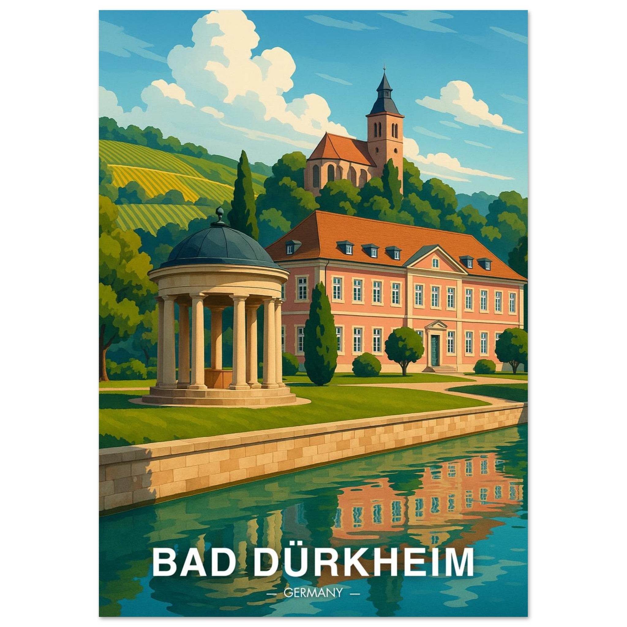 Bad Dürkheim Poster - Geoprints
