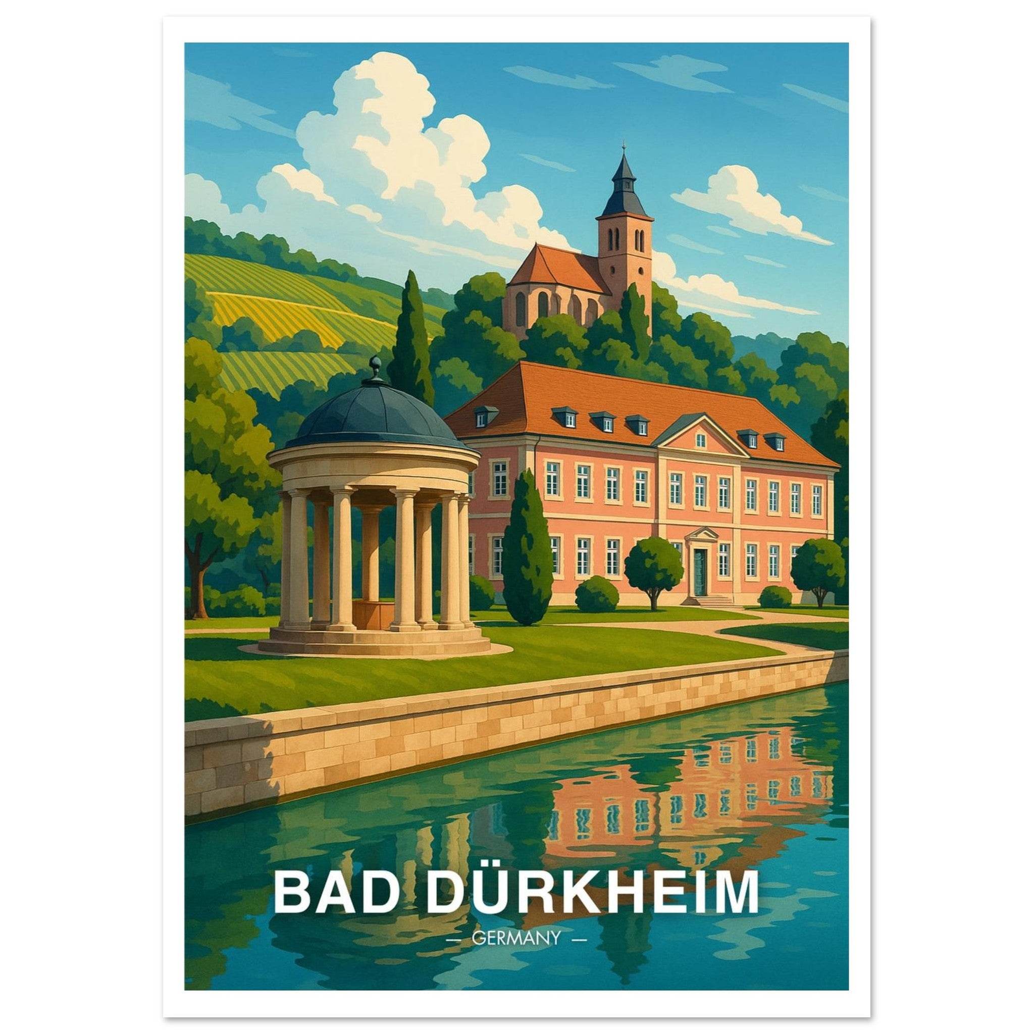 Bad Dürkheim Poster - Geoprints