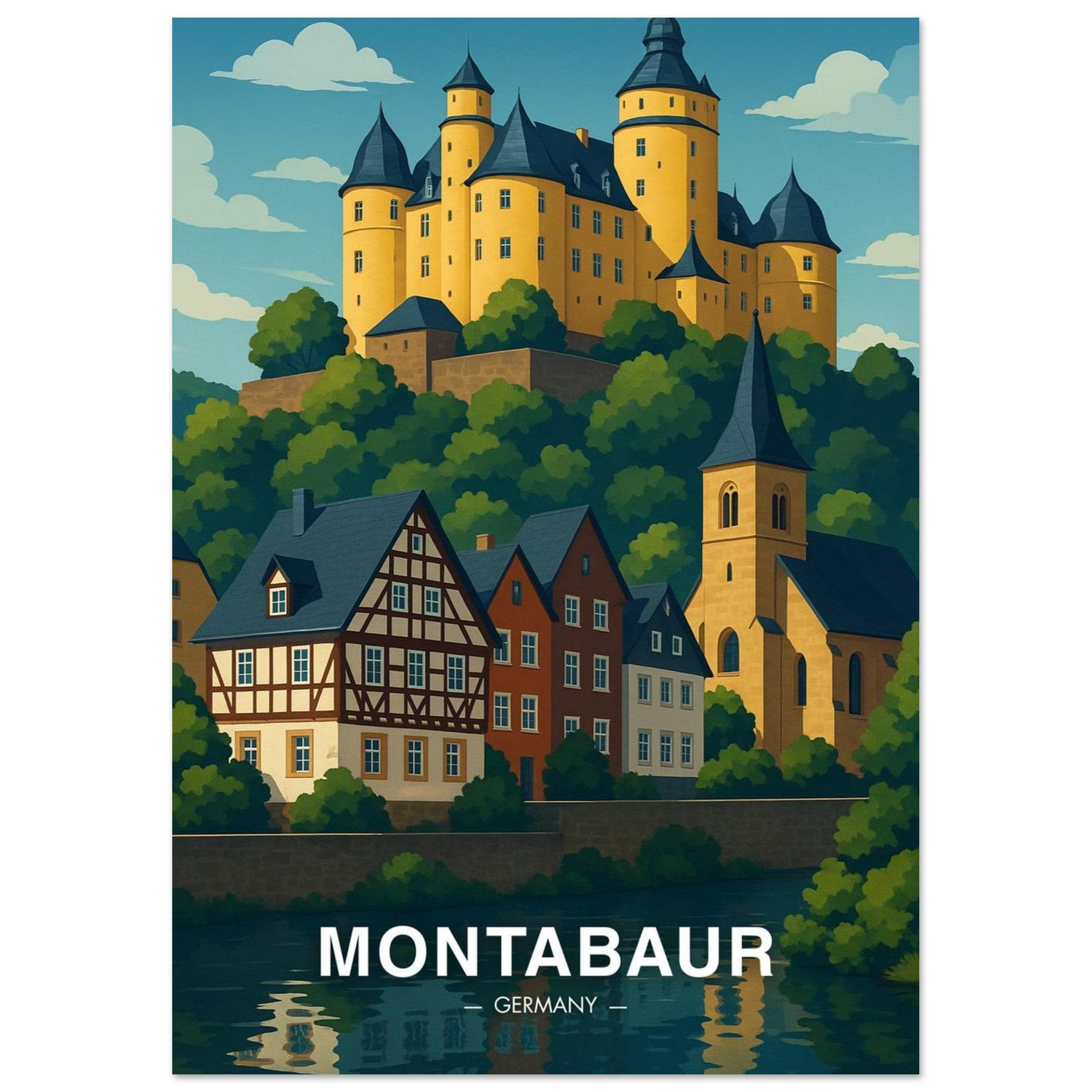 Montabaur Poster - Geoprints
