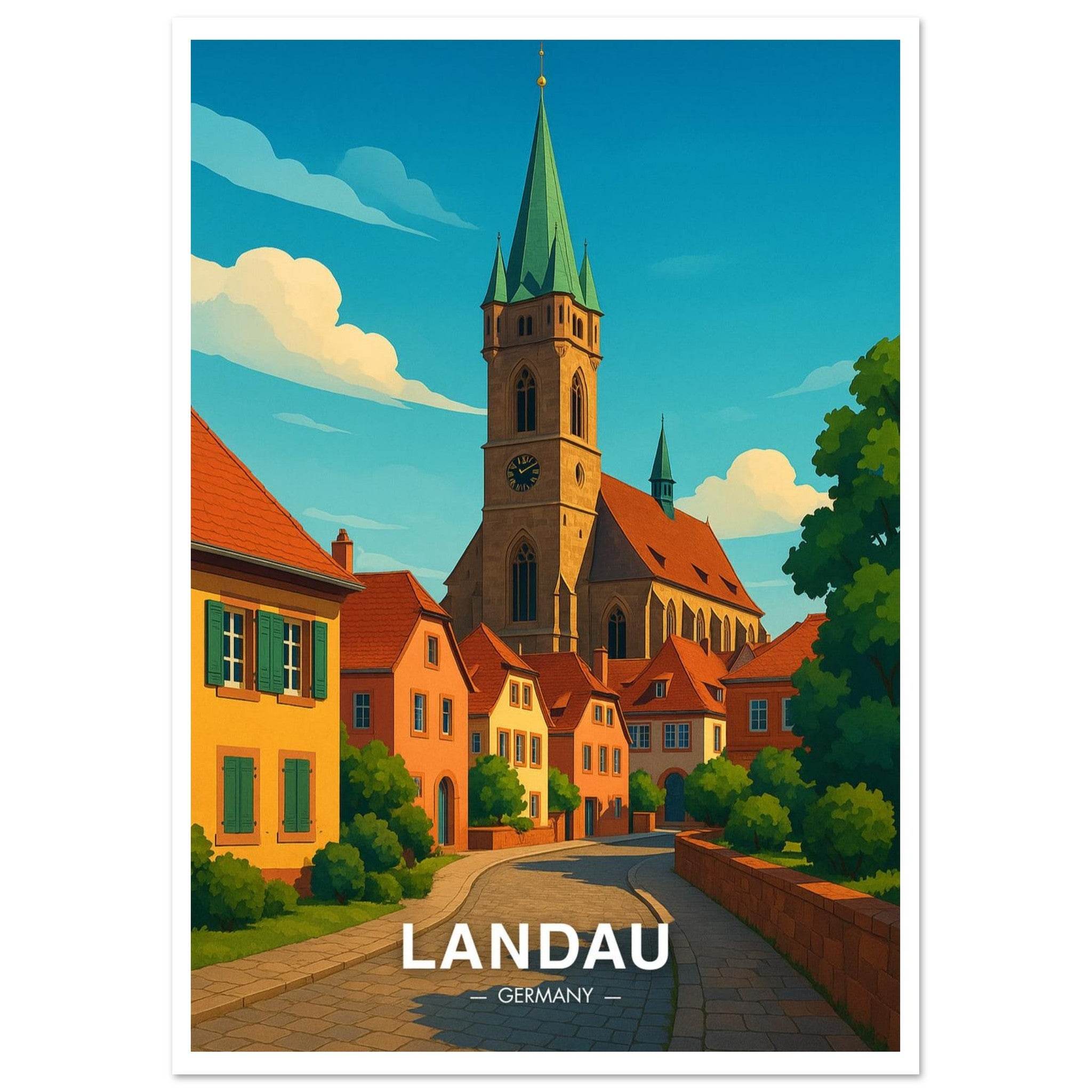 Landau Poster - Geoprints