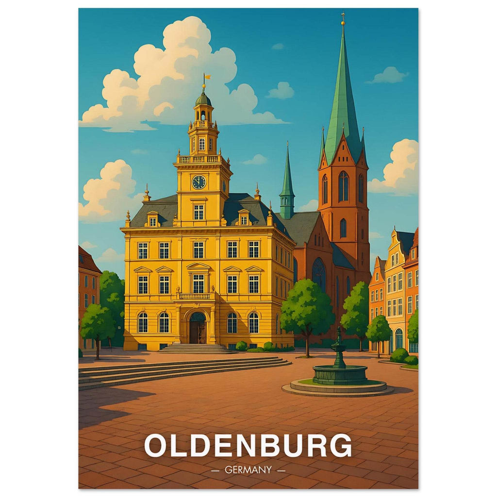Oldenburg Poster - Geoprints