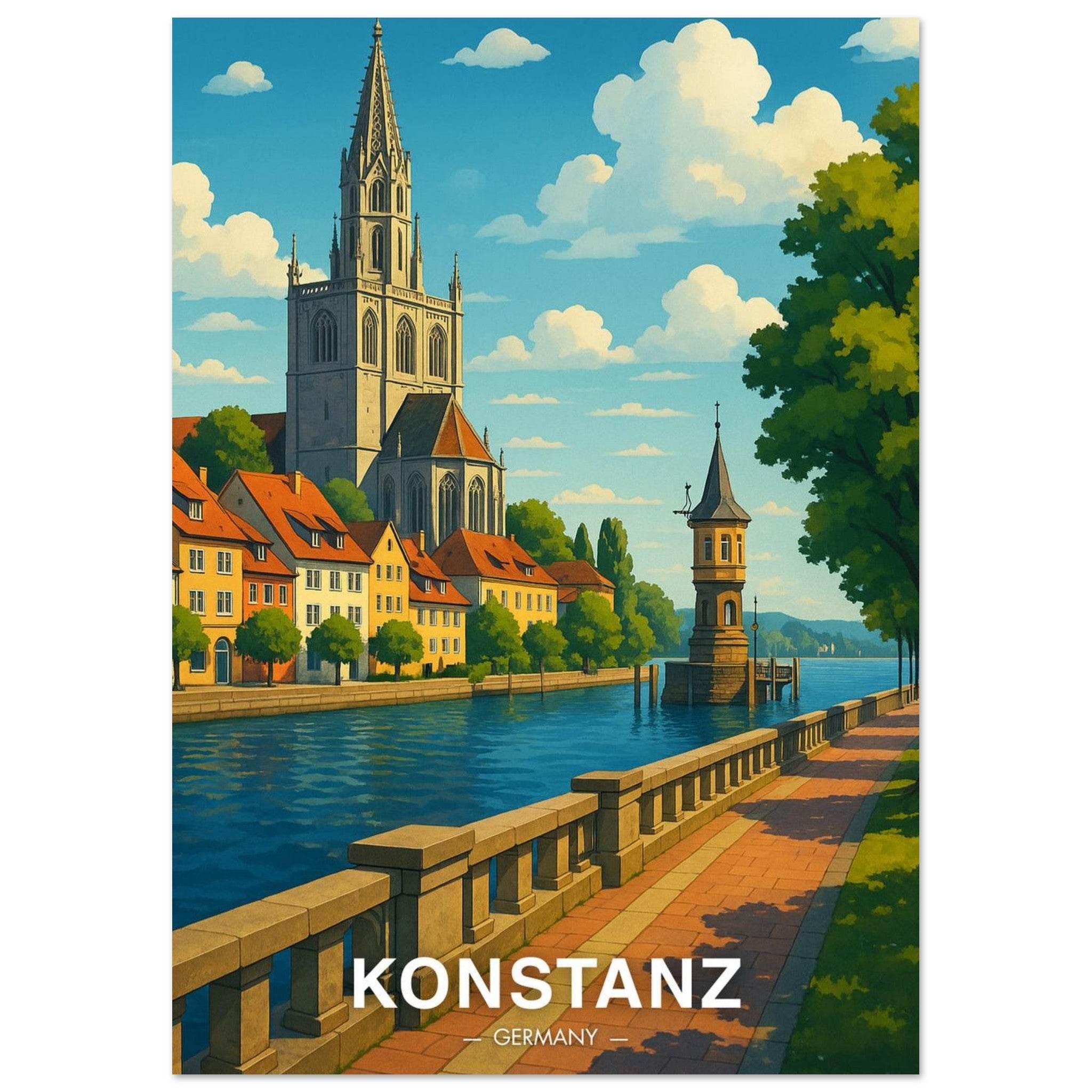 Konstanz Poster - Geoprints