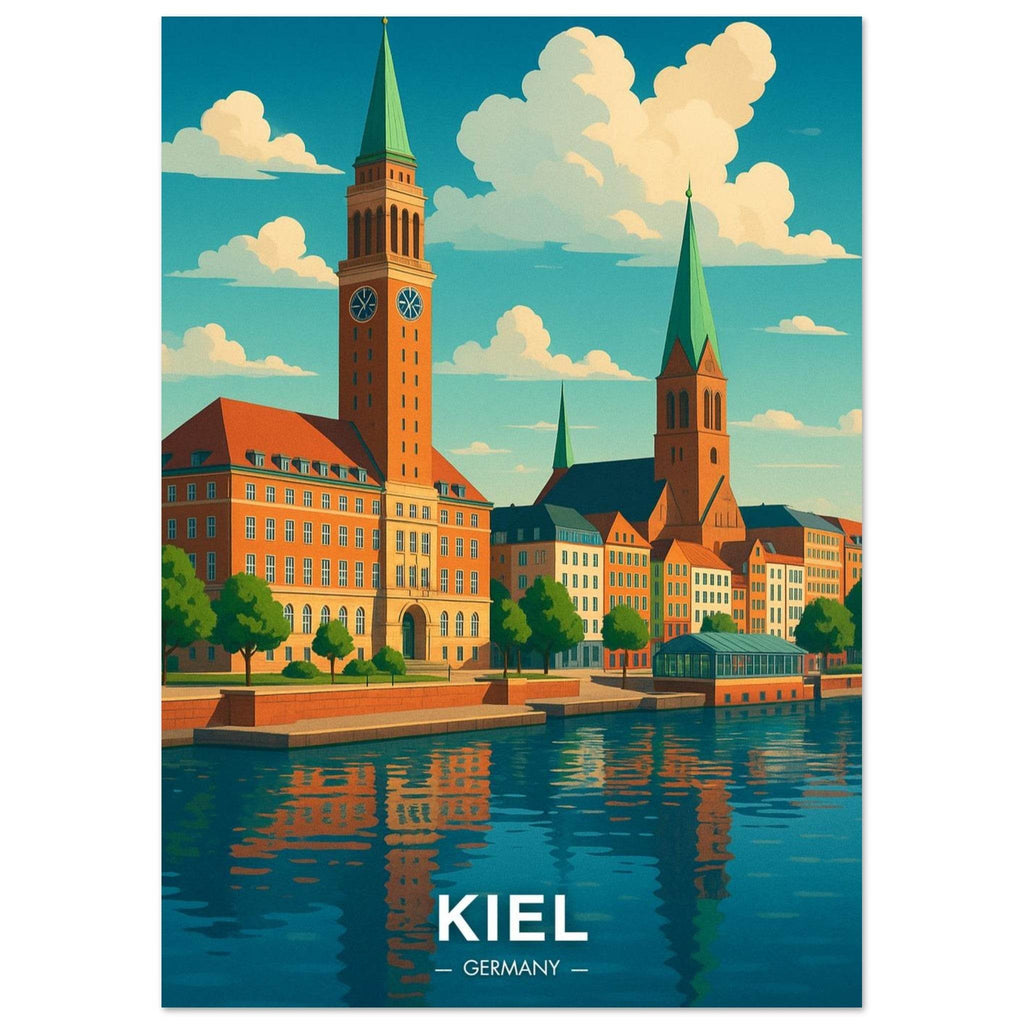 Kiel Poster - Geoprints
