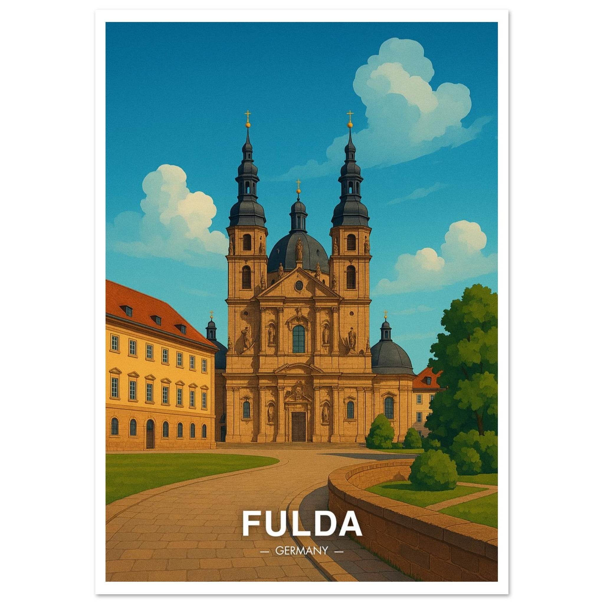 Fulda Poster - Geoprints