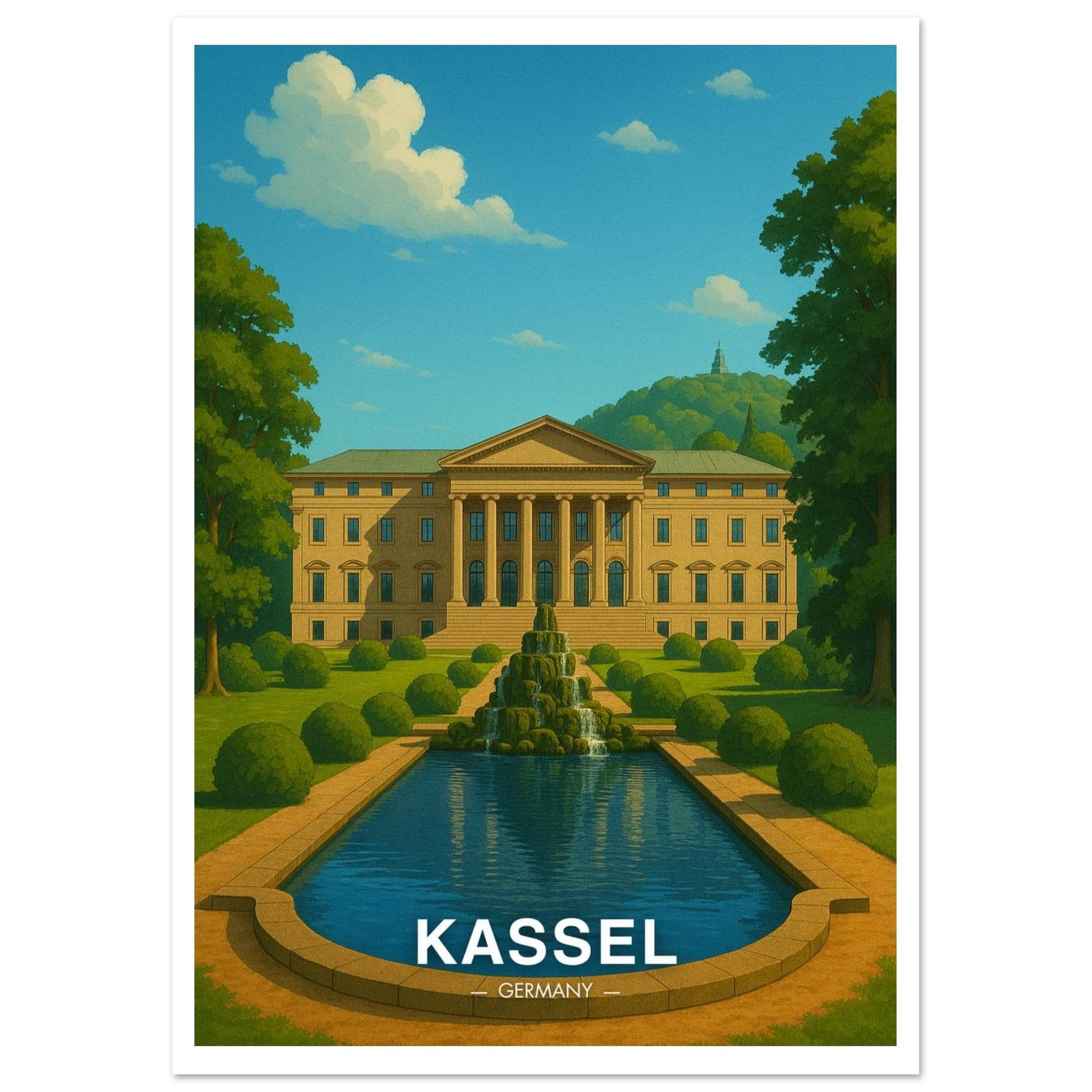 Kassel Poster - Geoprints