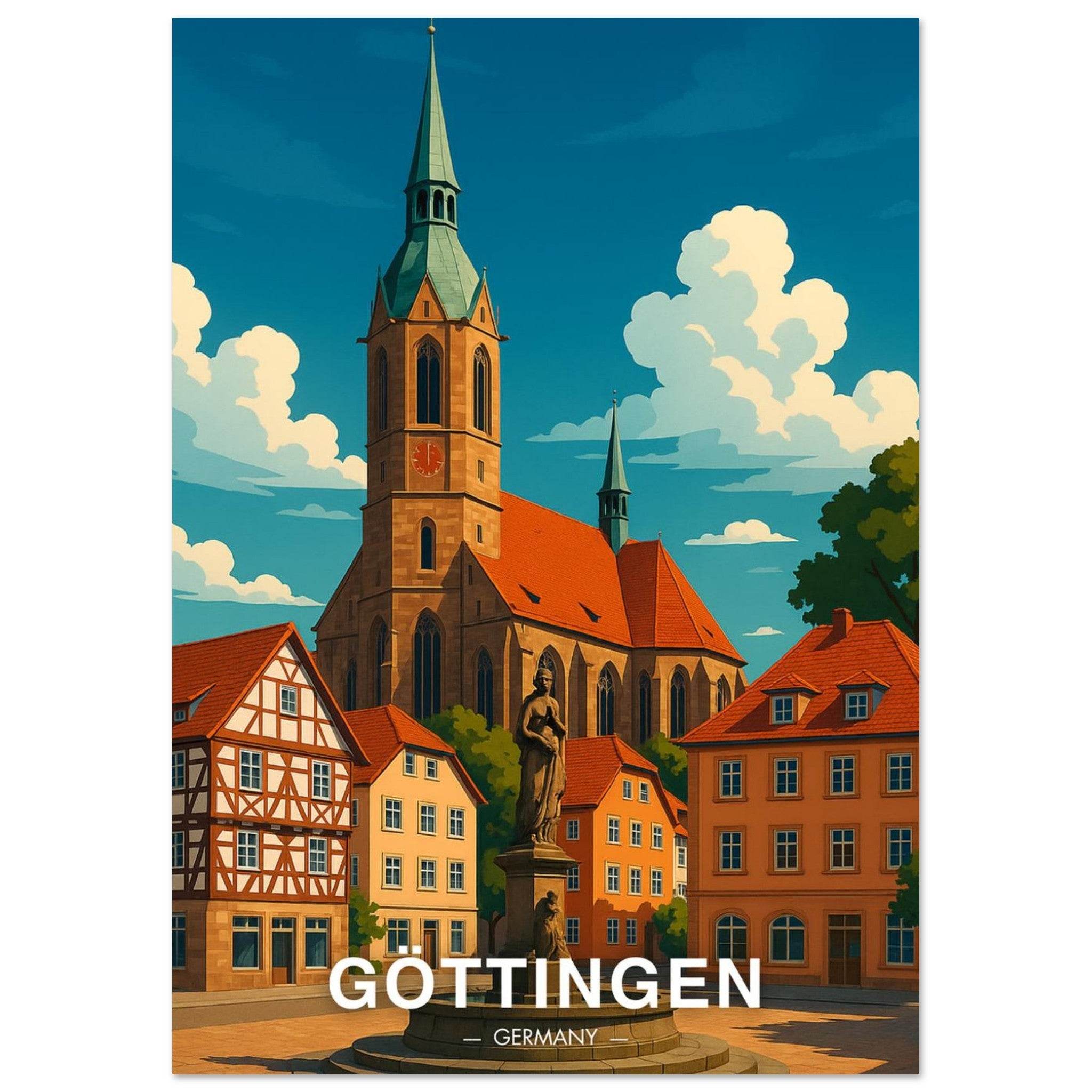 Göttingen Poster - Geoprints