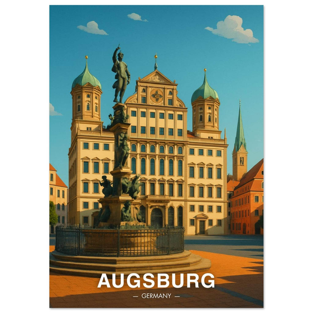 Augsburg Poster - Geoprints