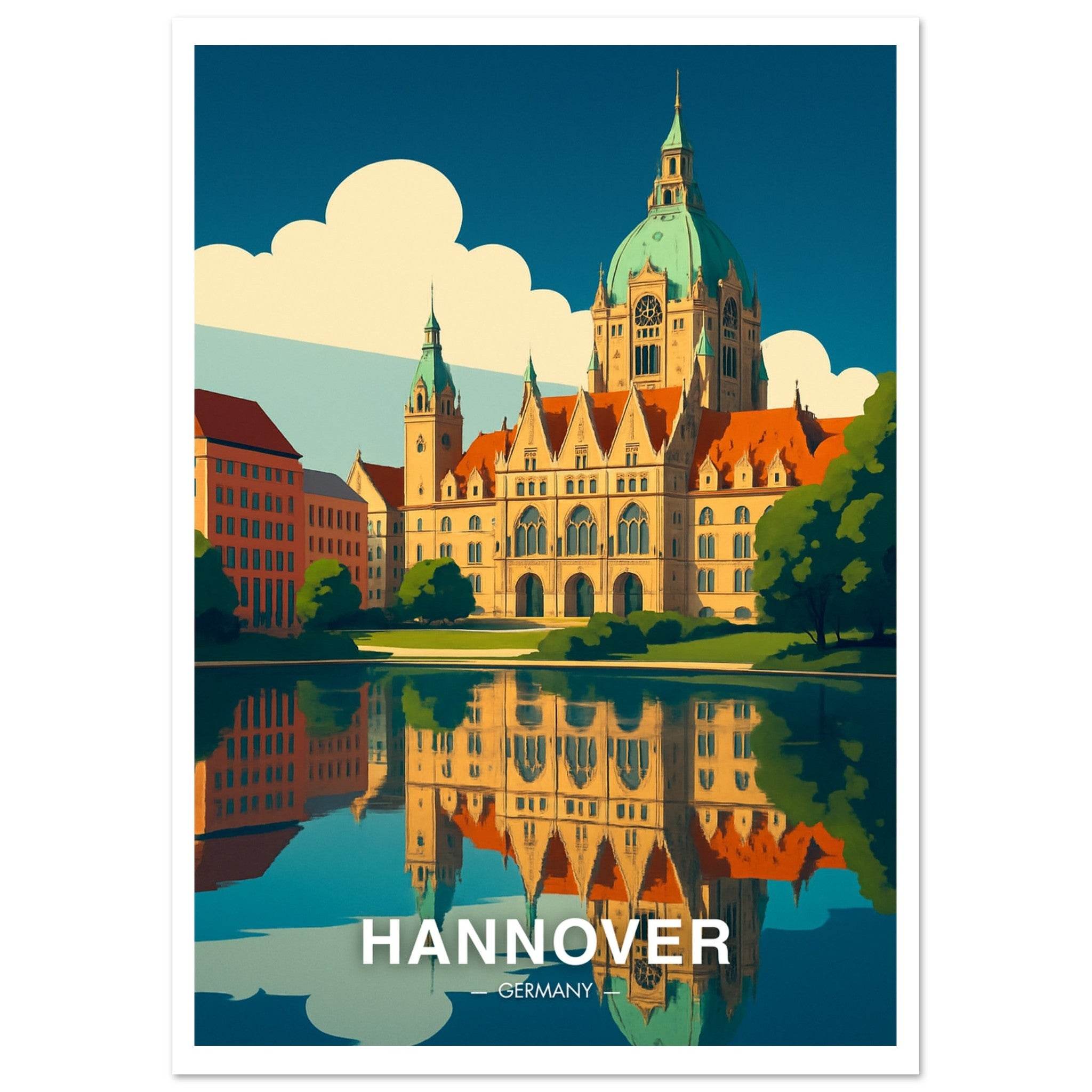 Hannover Poster - Geoprints