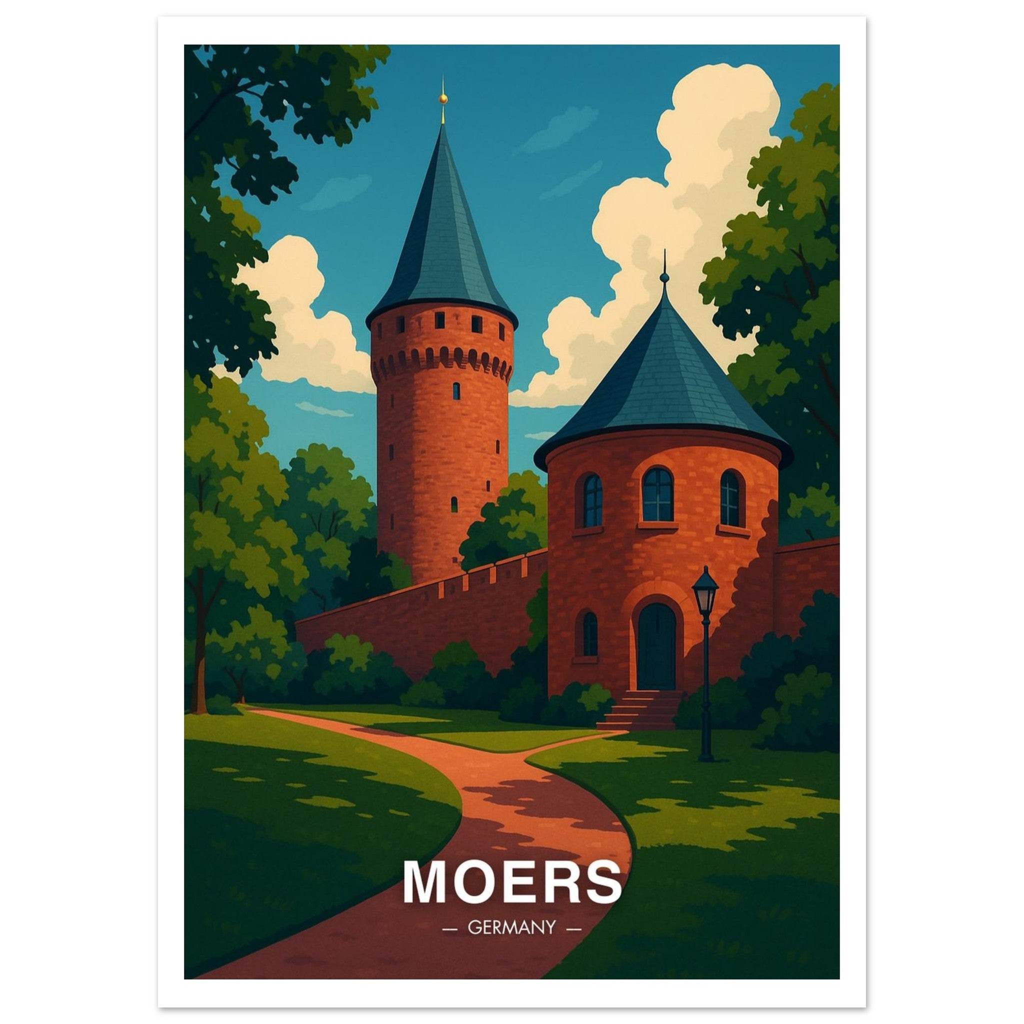 Moers Poster - Geoprints