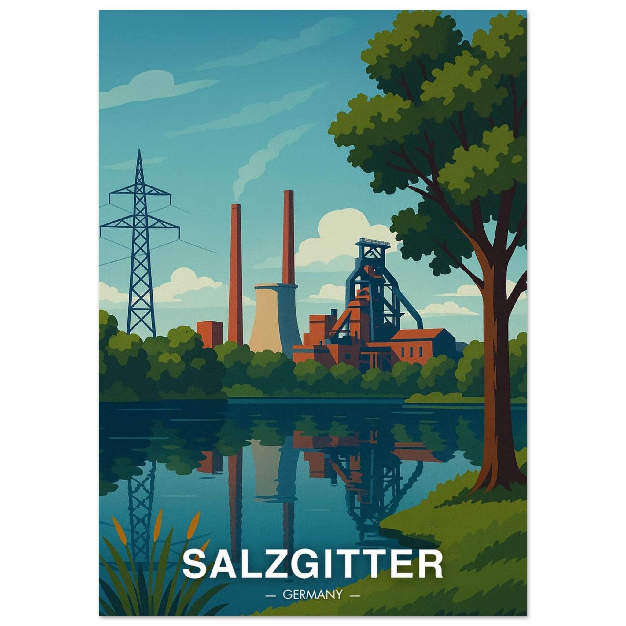 Salzgitter Poster - Geoprints