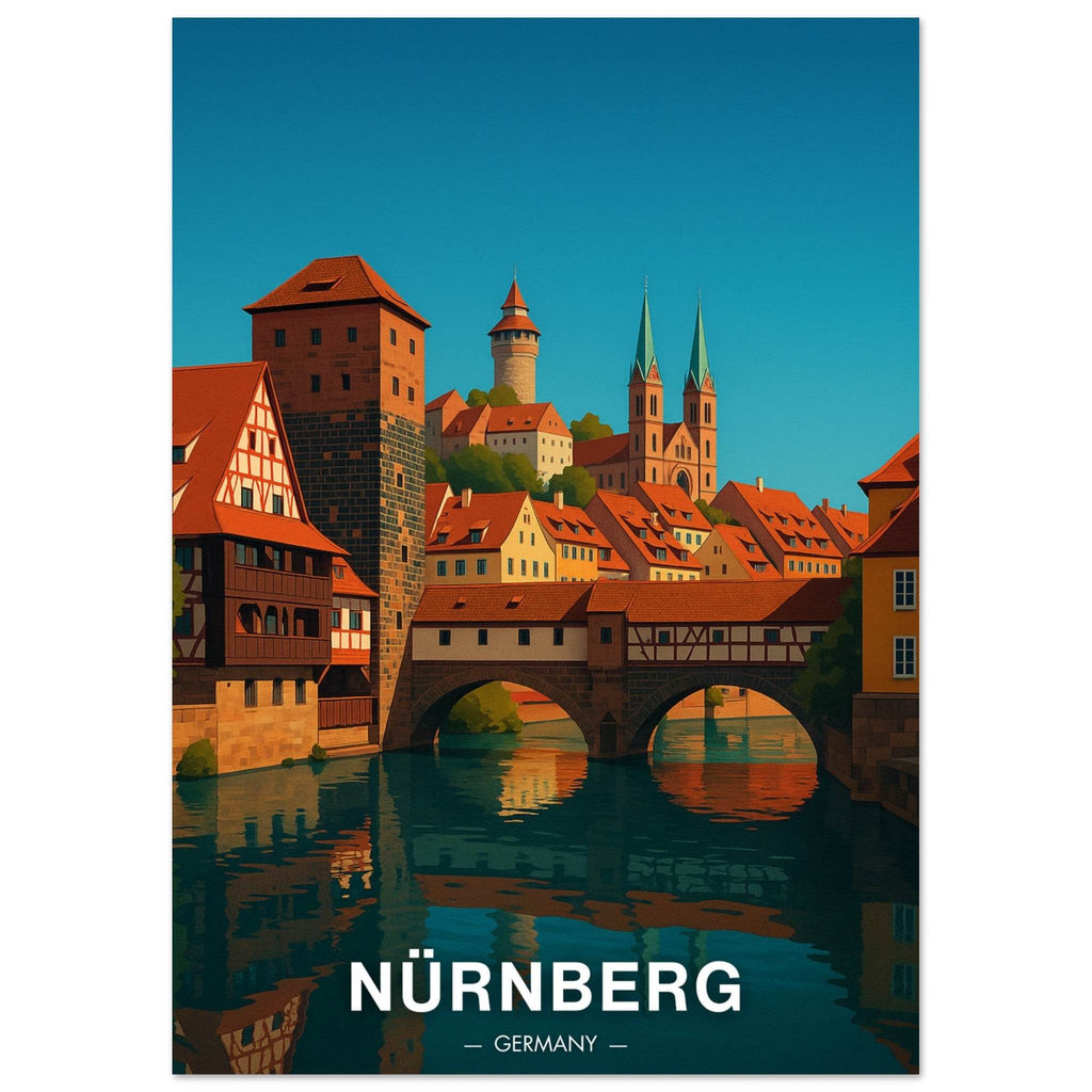 Nürnberg Poster - Geoprints