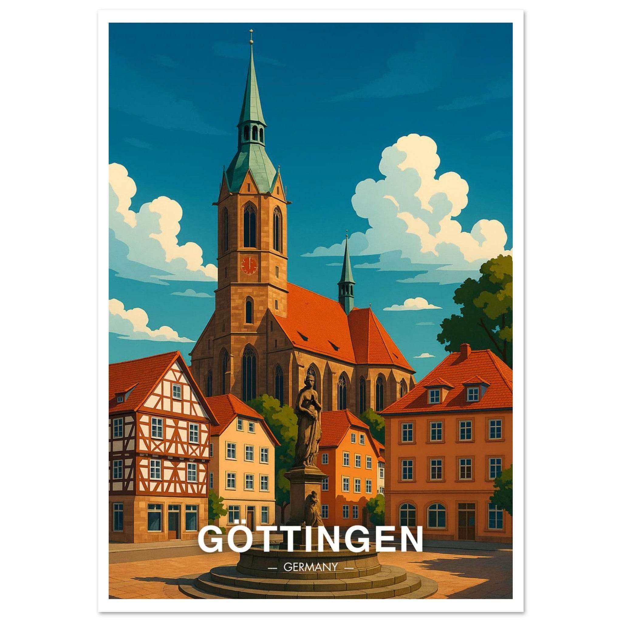 Göttingen Poster - Geoprints