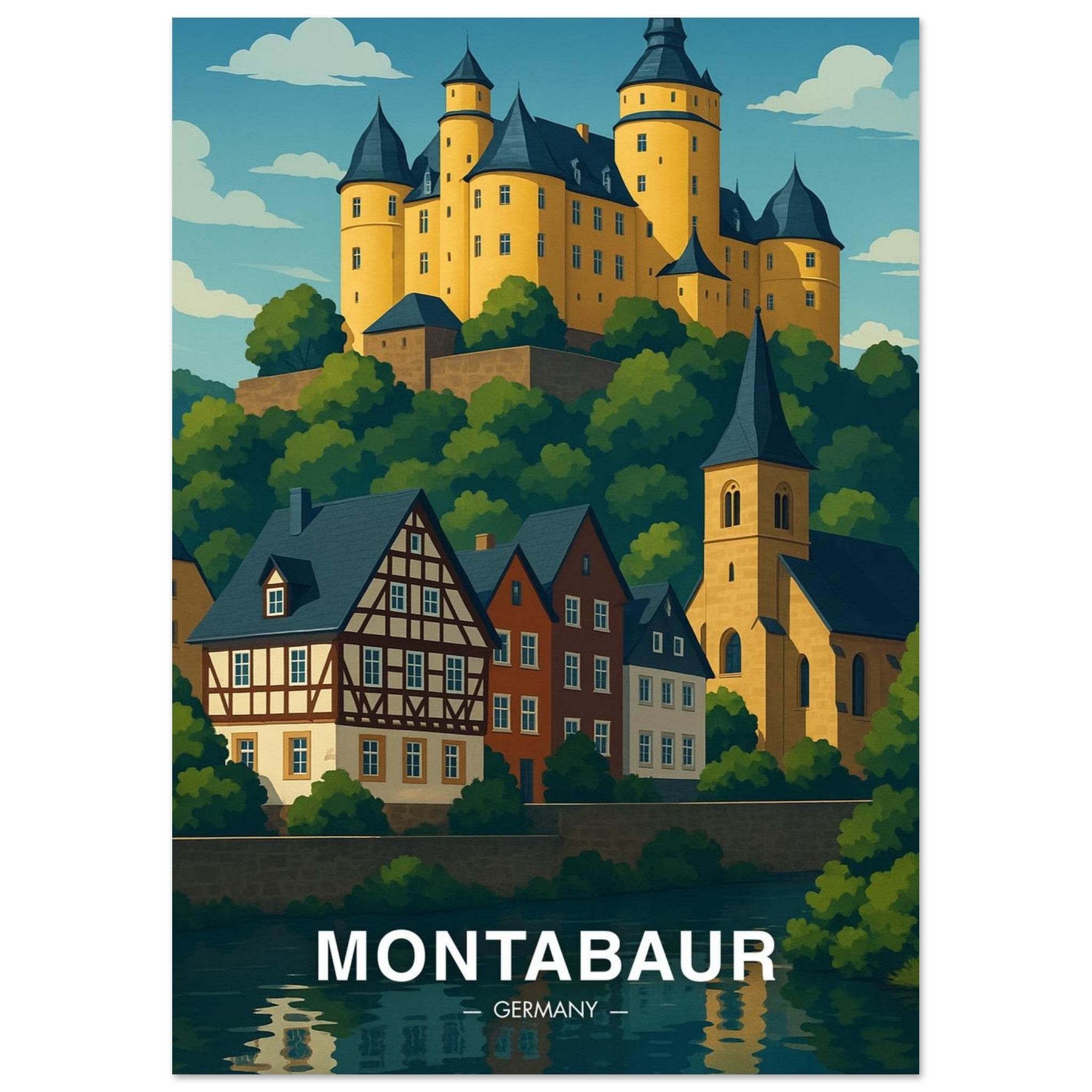 Montabaur Poster - Geoprints