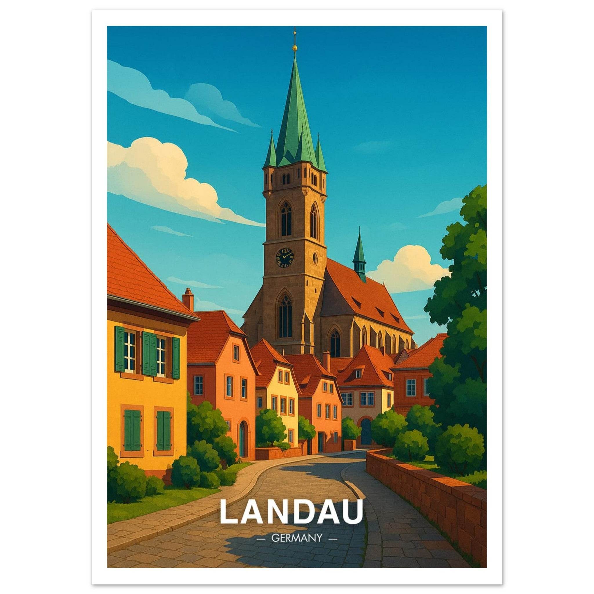 Landau Poster - Geoprints