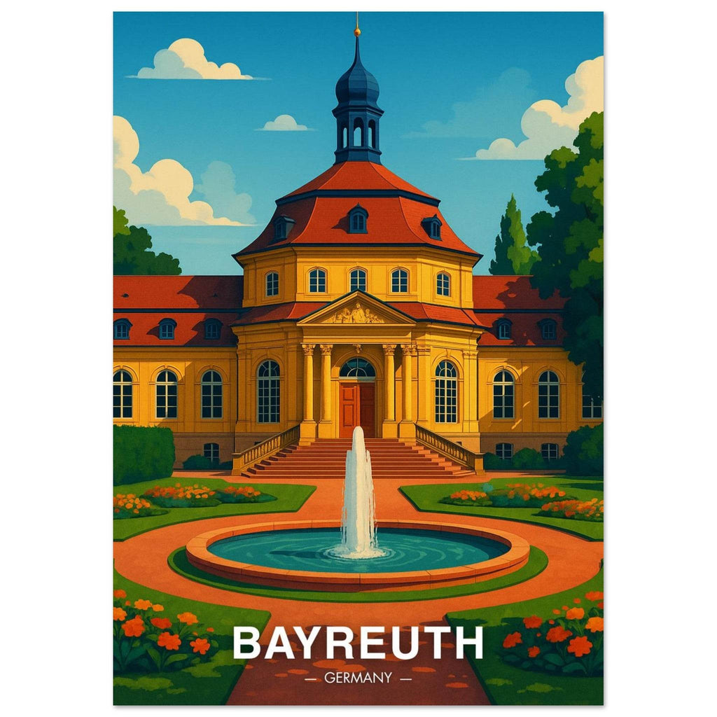 Bayreuth Poster - Geoprints