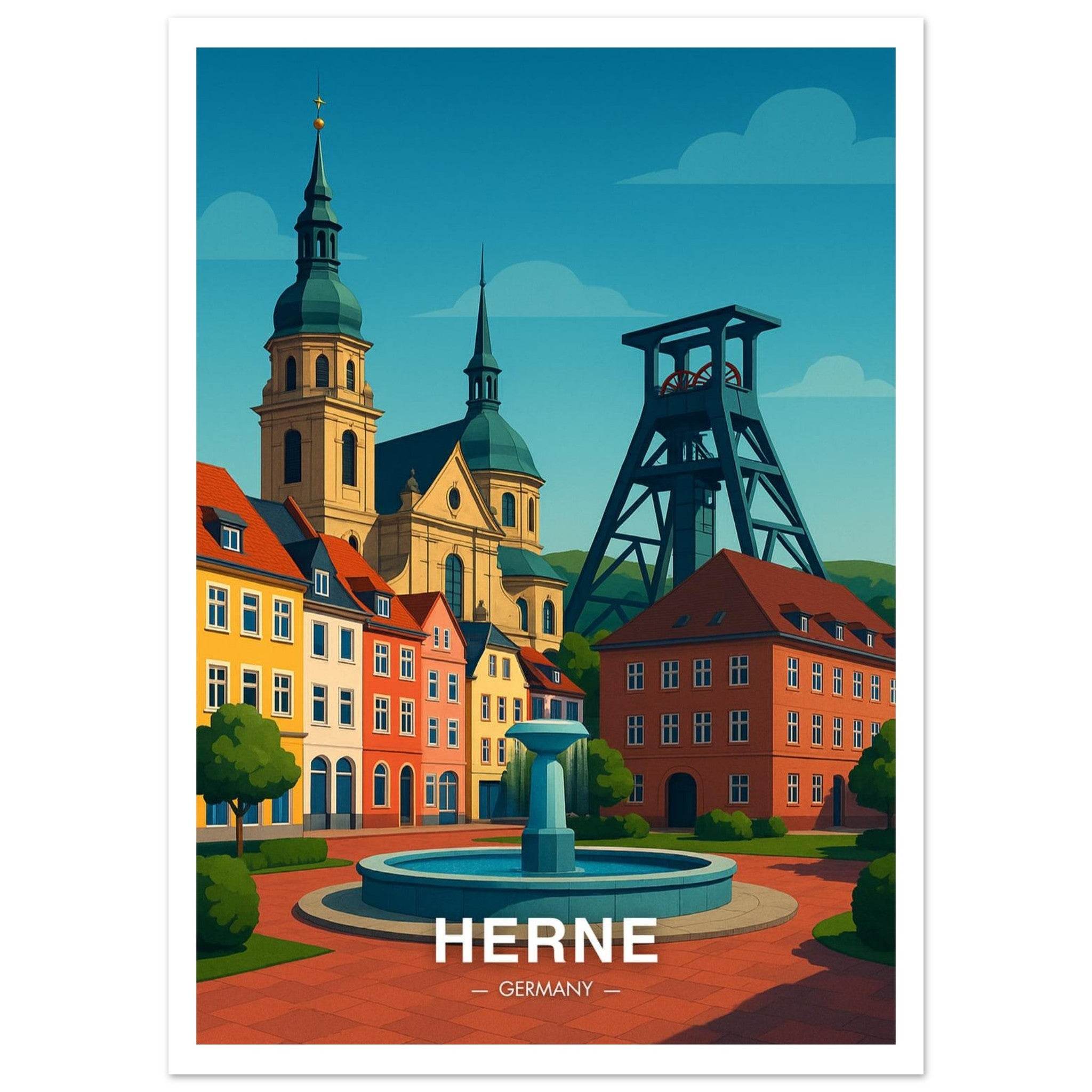 Herne Poster - Geoprints