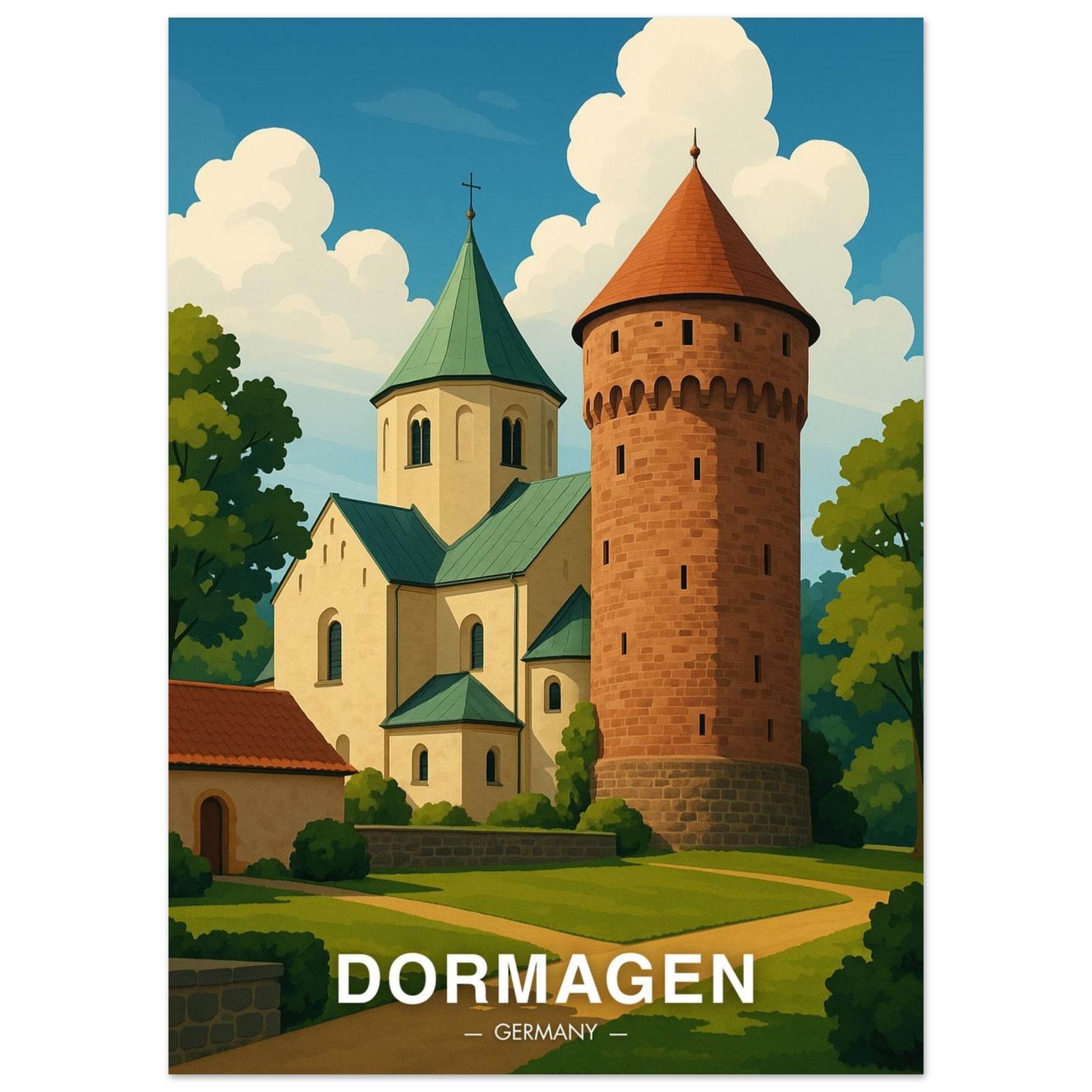 Dormagen Poster - Geoprints