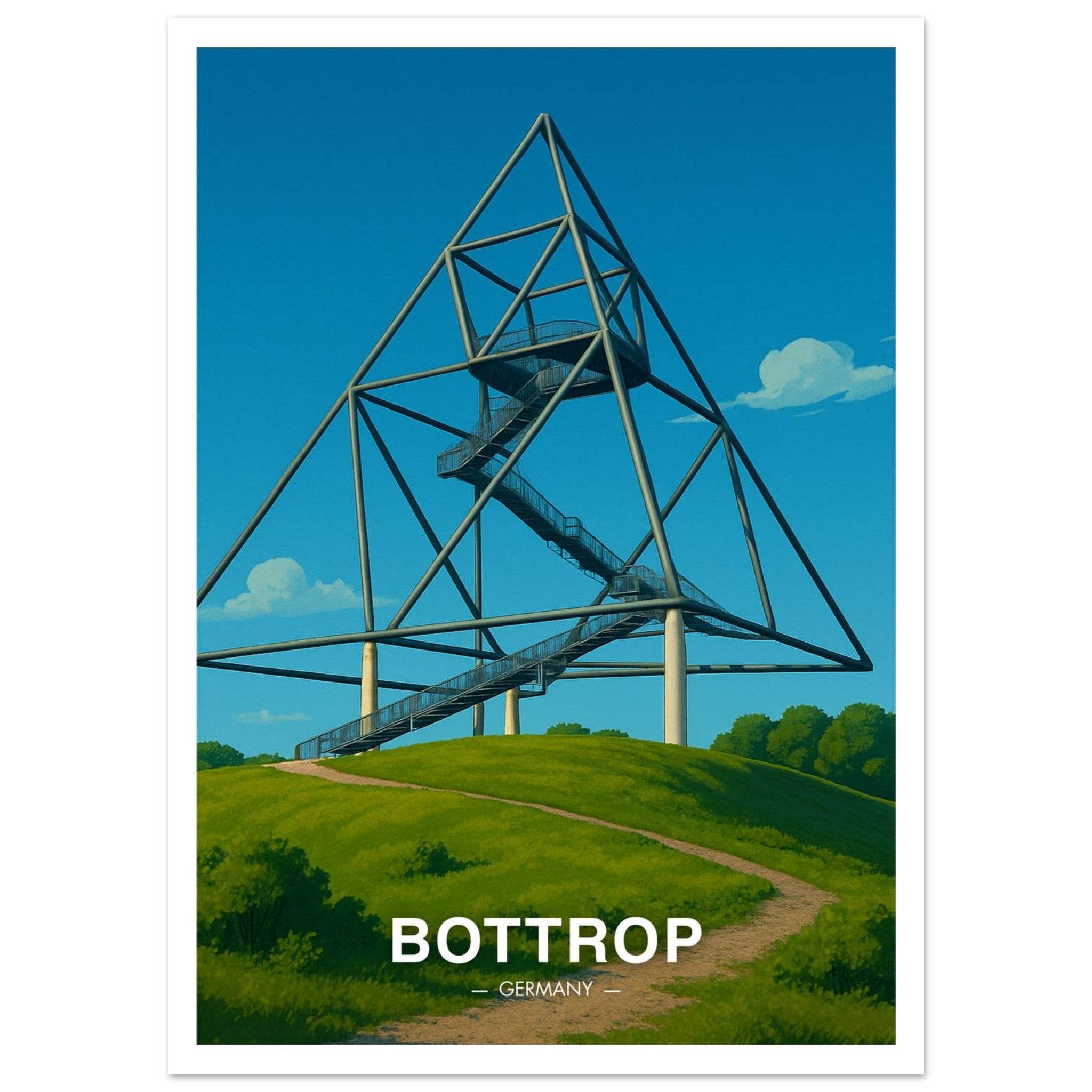 Bottrop Poster - Geoprints