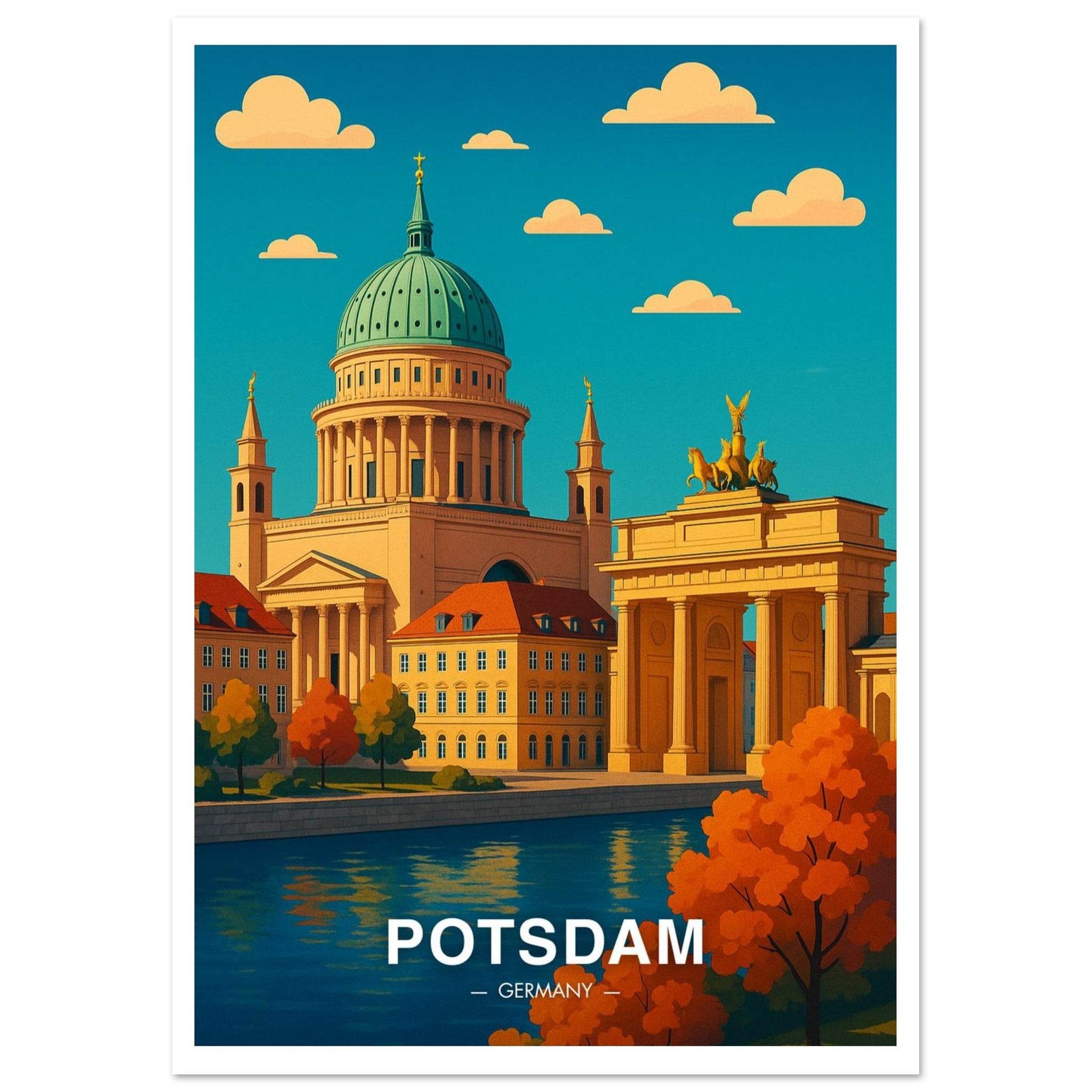 Potsdam Poster - Geoprints
