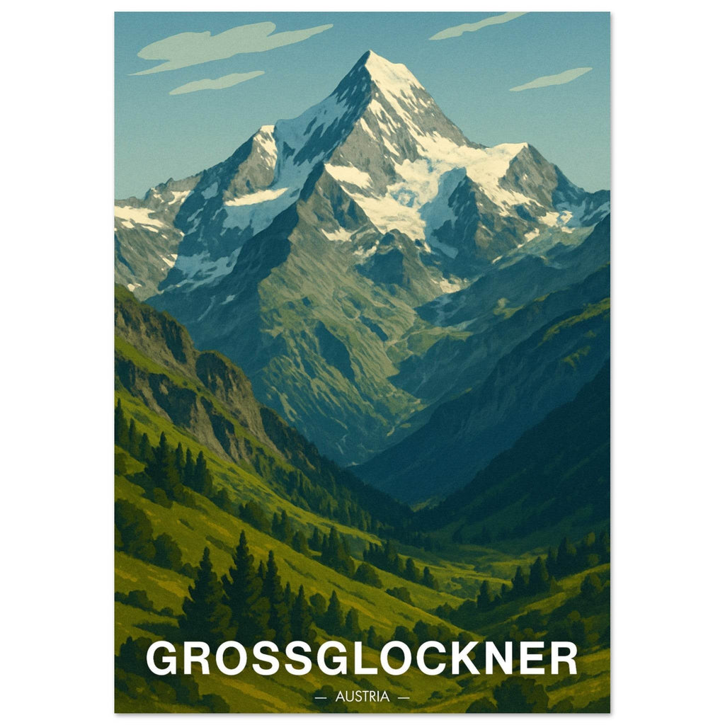 Grossglockner Poster - Geoprints