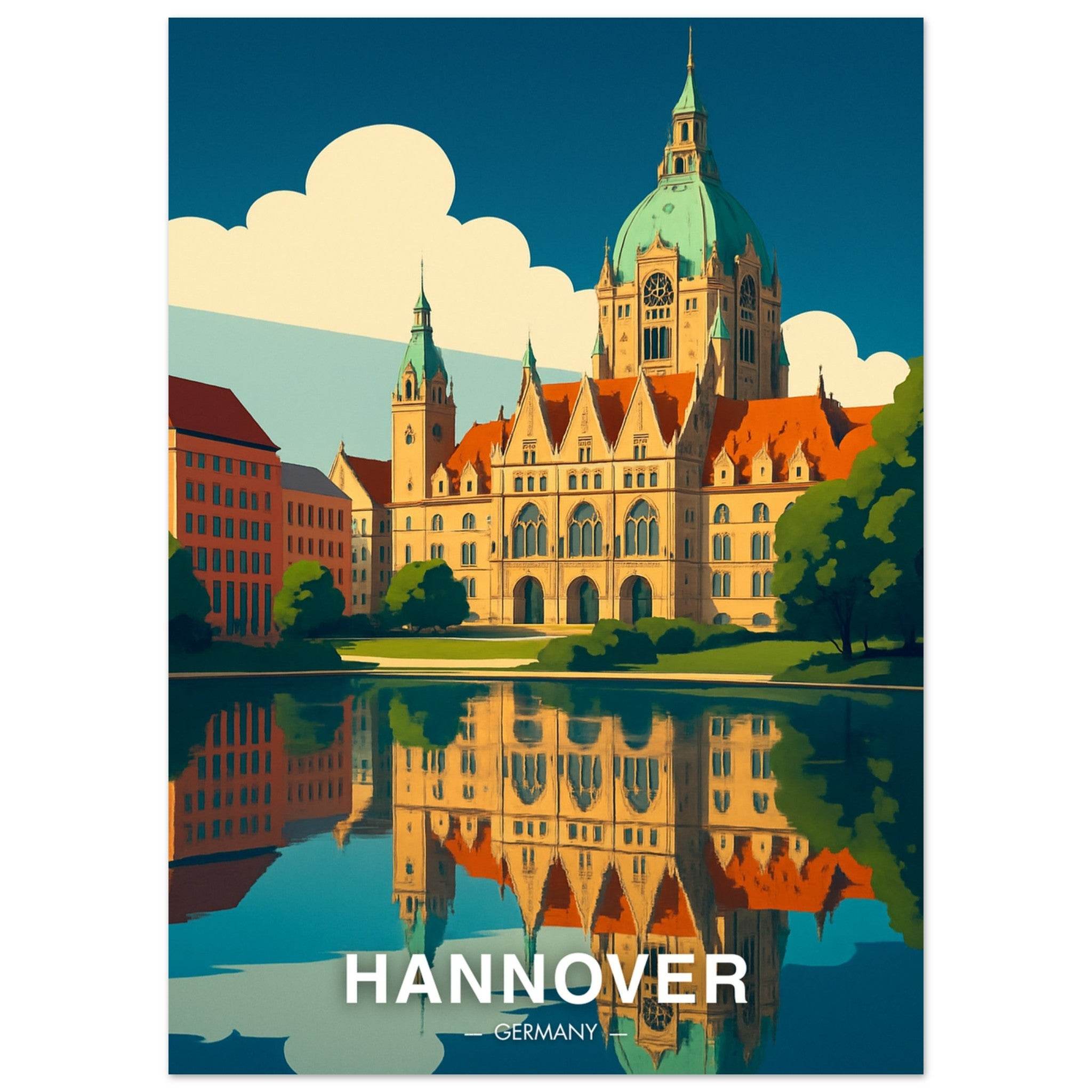 Hannover Poster - Geoprints