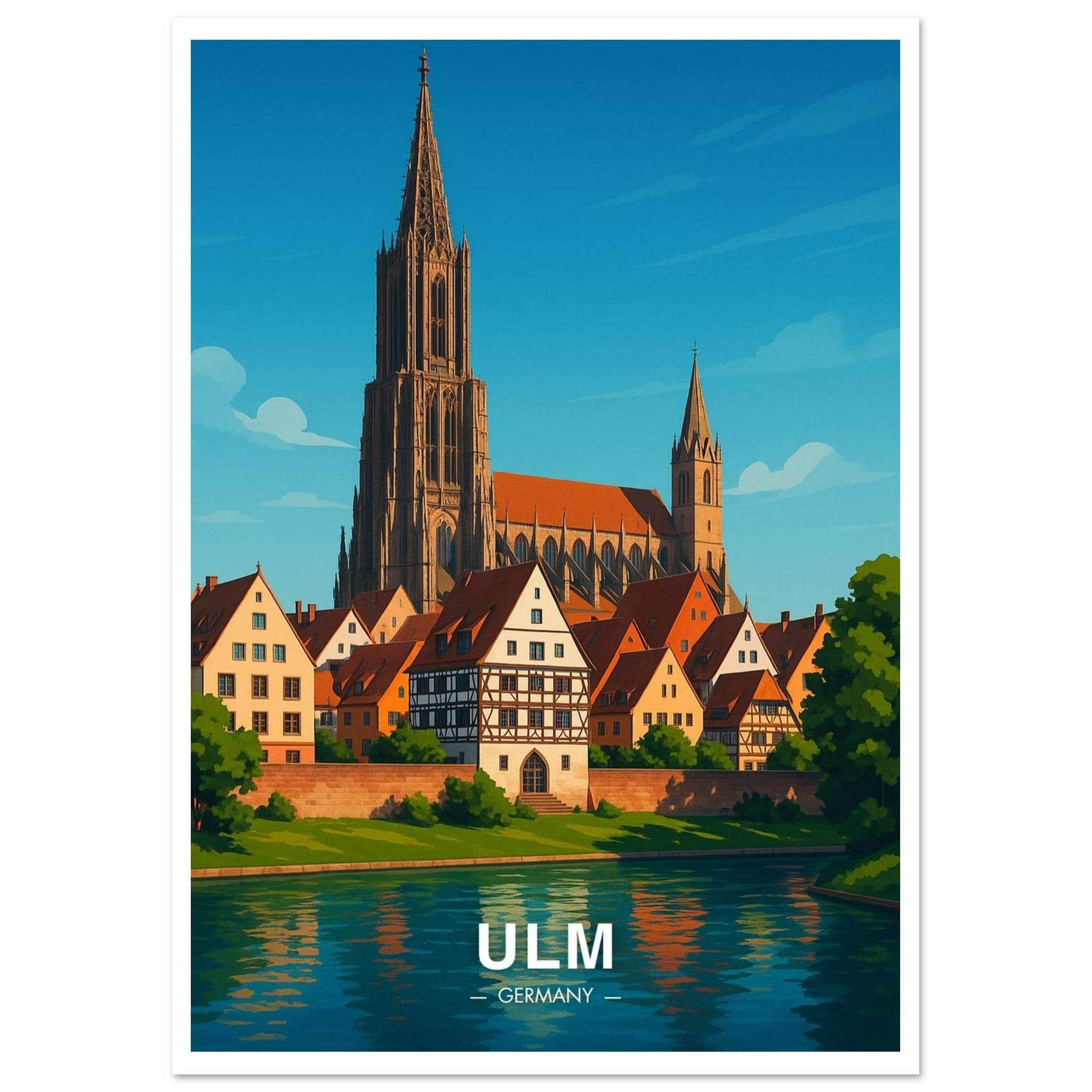 Ulm Poster - Geoprints