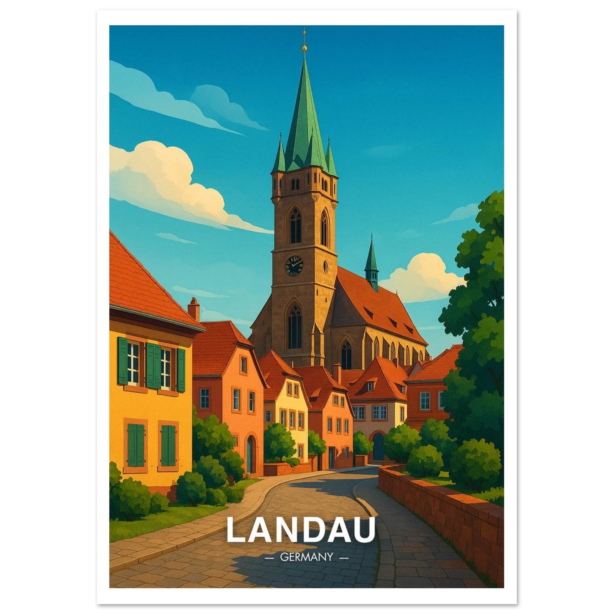 Landau Poster - Geoprints