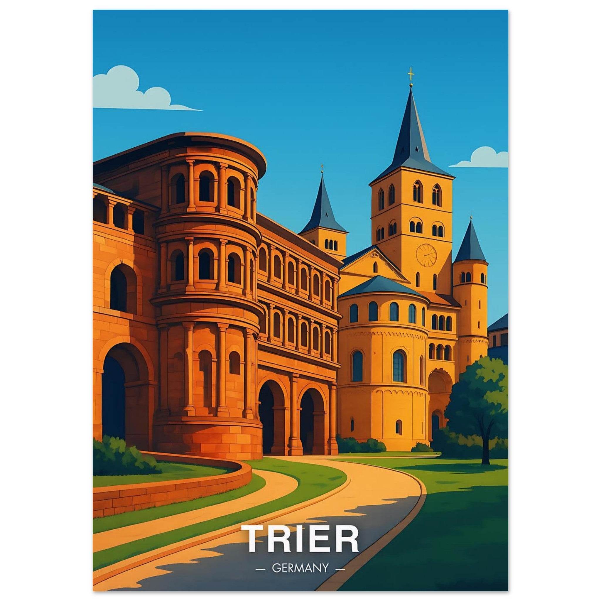Trier Poster - Geoprints