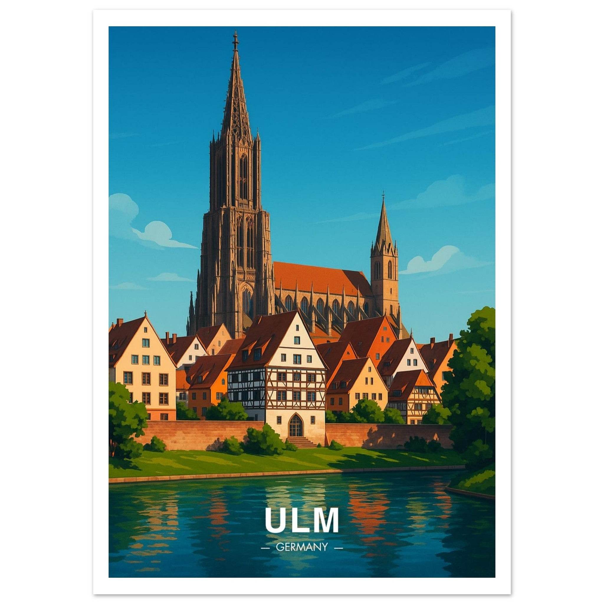 Ulm Poster - Geoprints